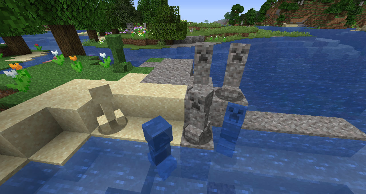 Aqua Creepers! - Minecraft Mods - CurseForge