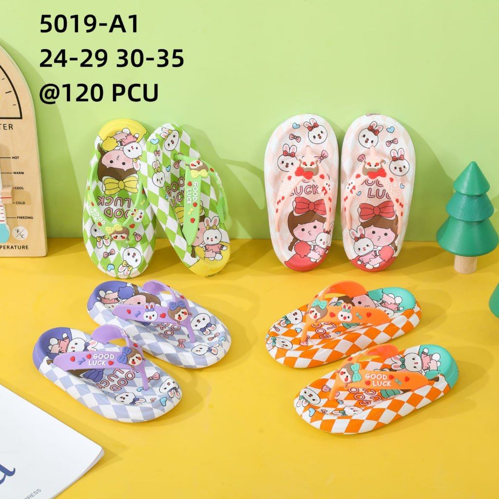 SSN 8.5 GYU GOOD LUCK FULLPRINT SANDAL JEPIT ANAK