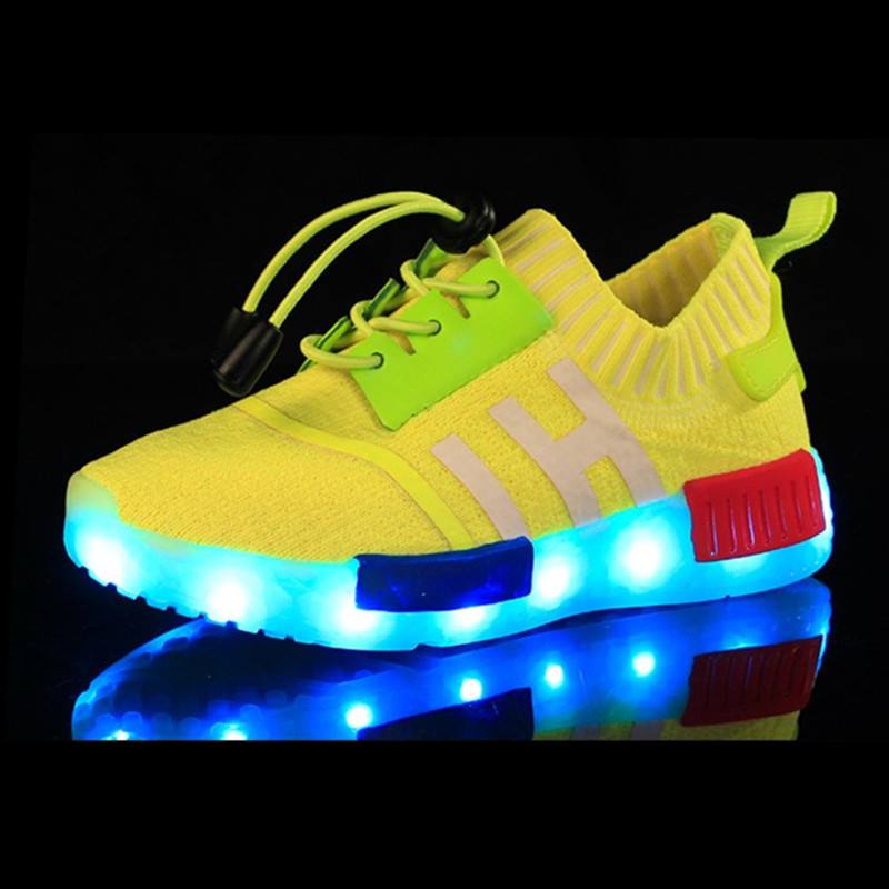 7 LIGHT HI YELLOW SHOES