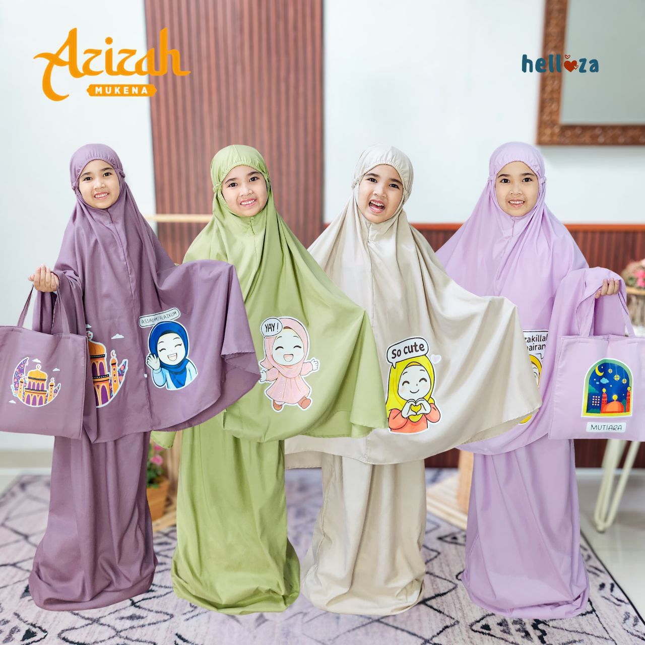 HL 10.3 SAGE AZIZAH MUKENAH BY HELLOZA