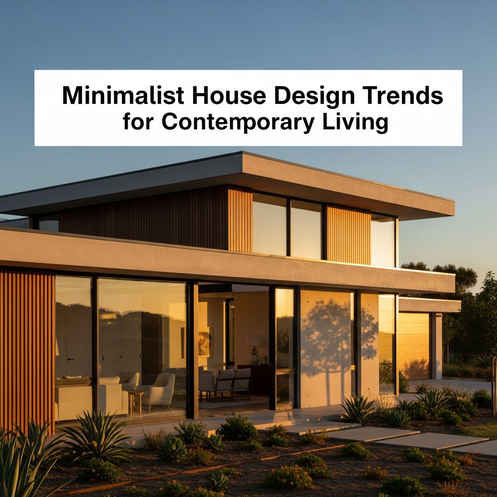 Minimalist House Design Trends for Contemporary Living