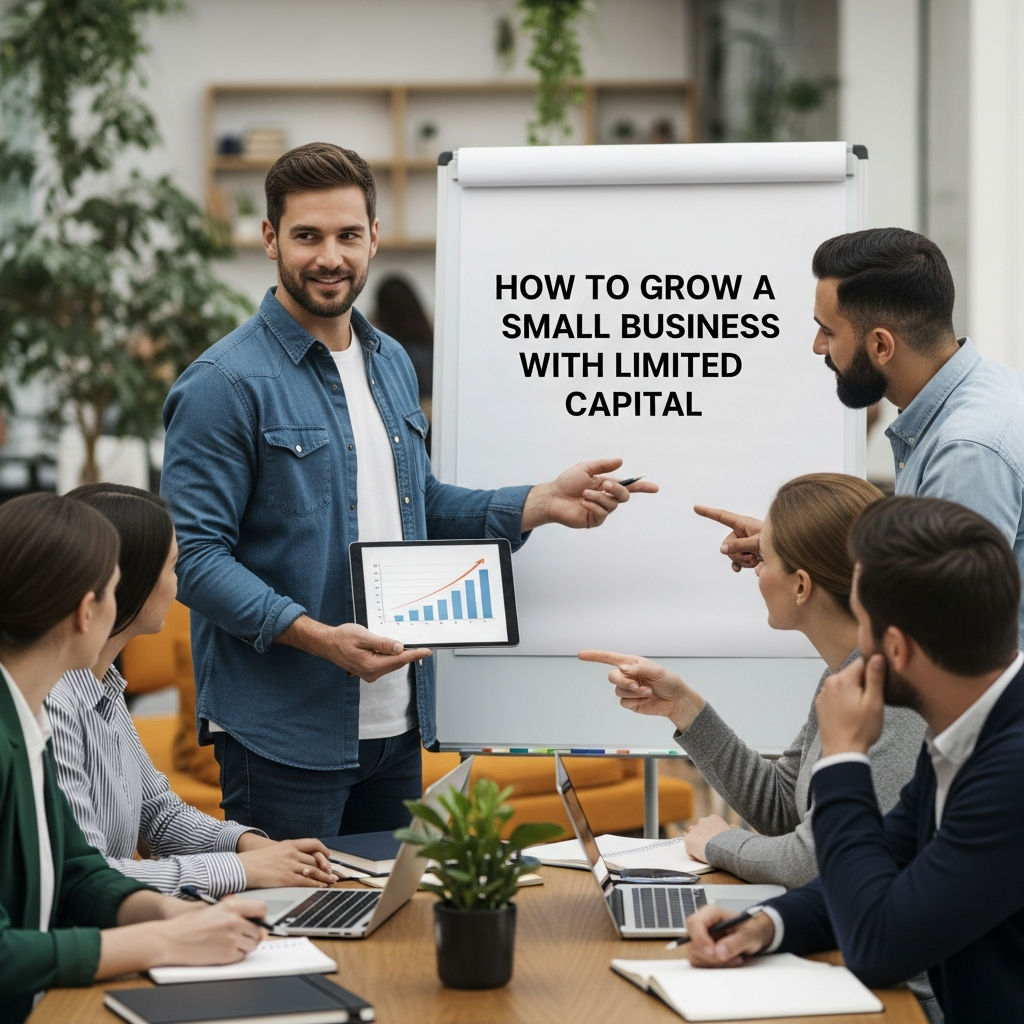 How to Grow a Small Business with Limited Capital