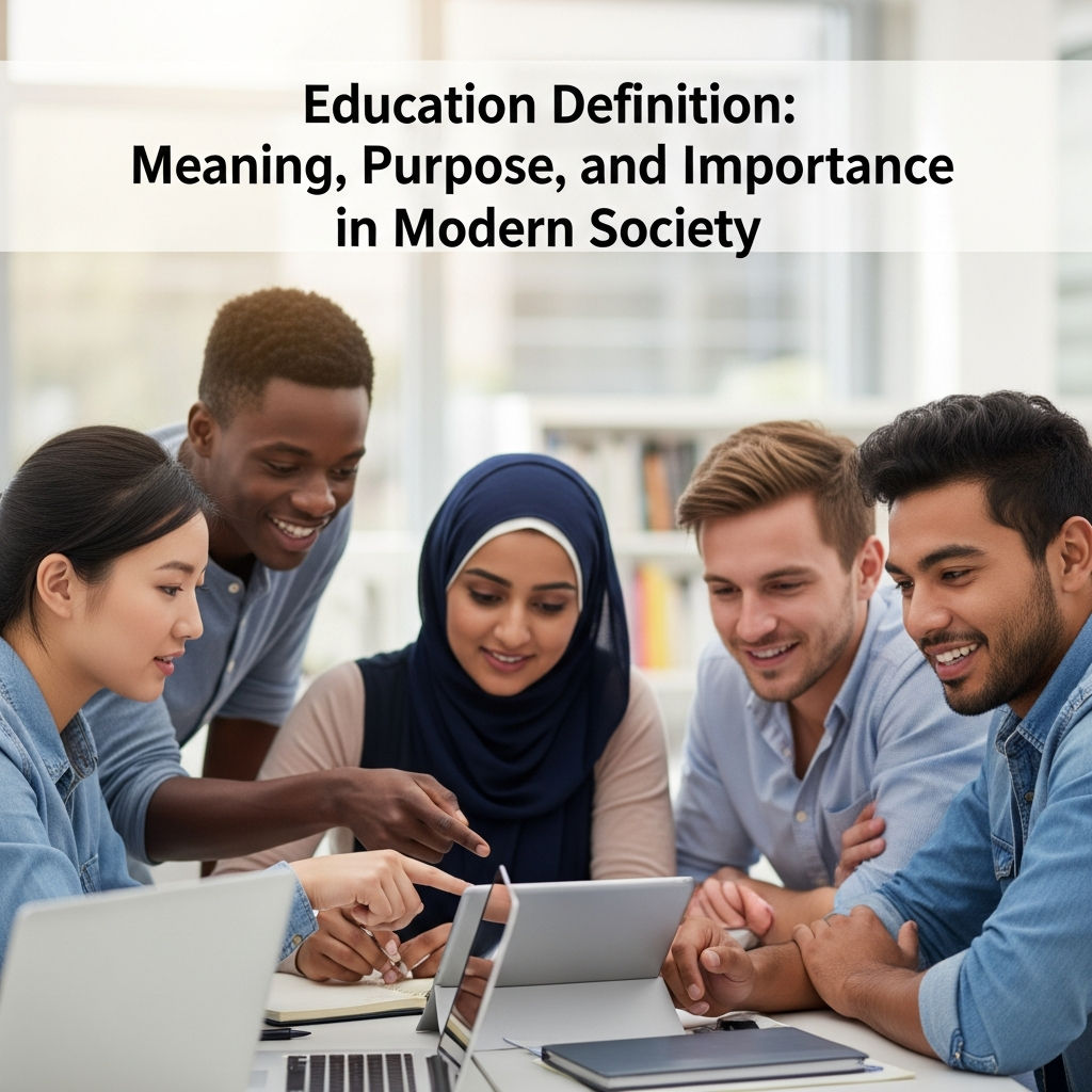 Education Definition: Meaning, Purpose, and Importance in Modern Society