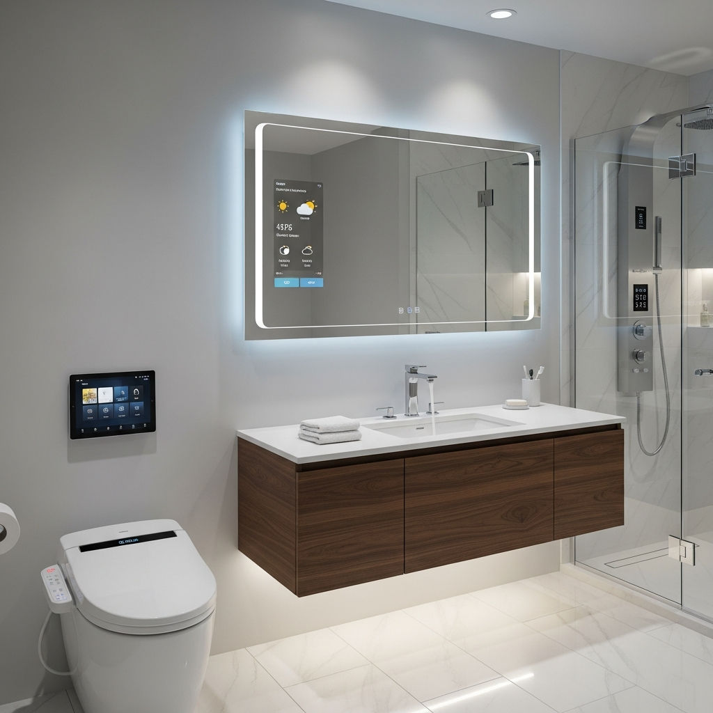 Bathroom Decoration Ideas with Smart Features