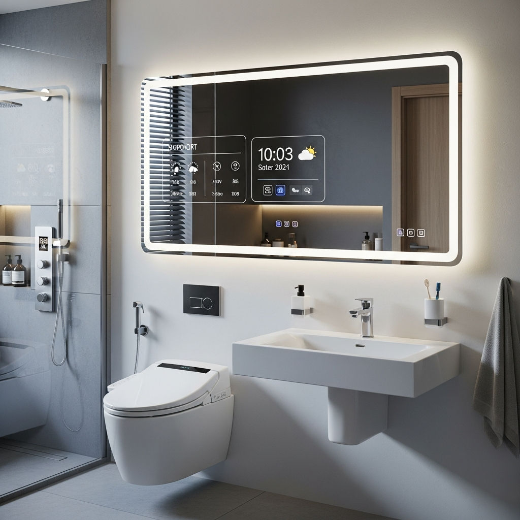 Bathroom Decoration Ideas with Smart Features
