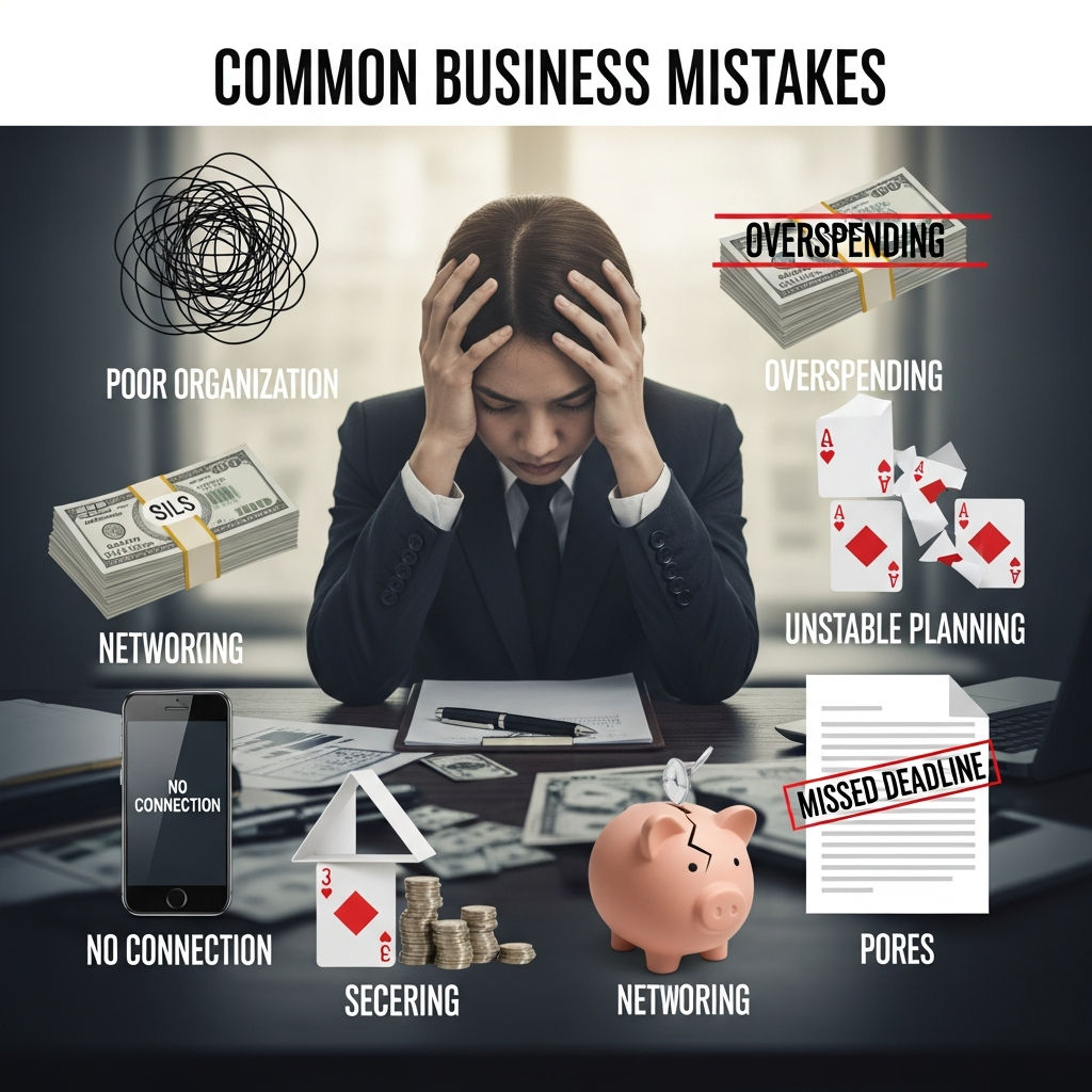 10 Common Mistakes People Make with Business & How to Avoid Them