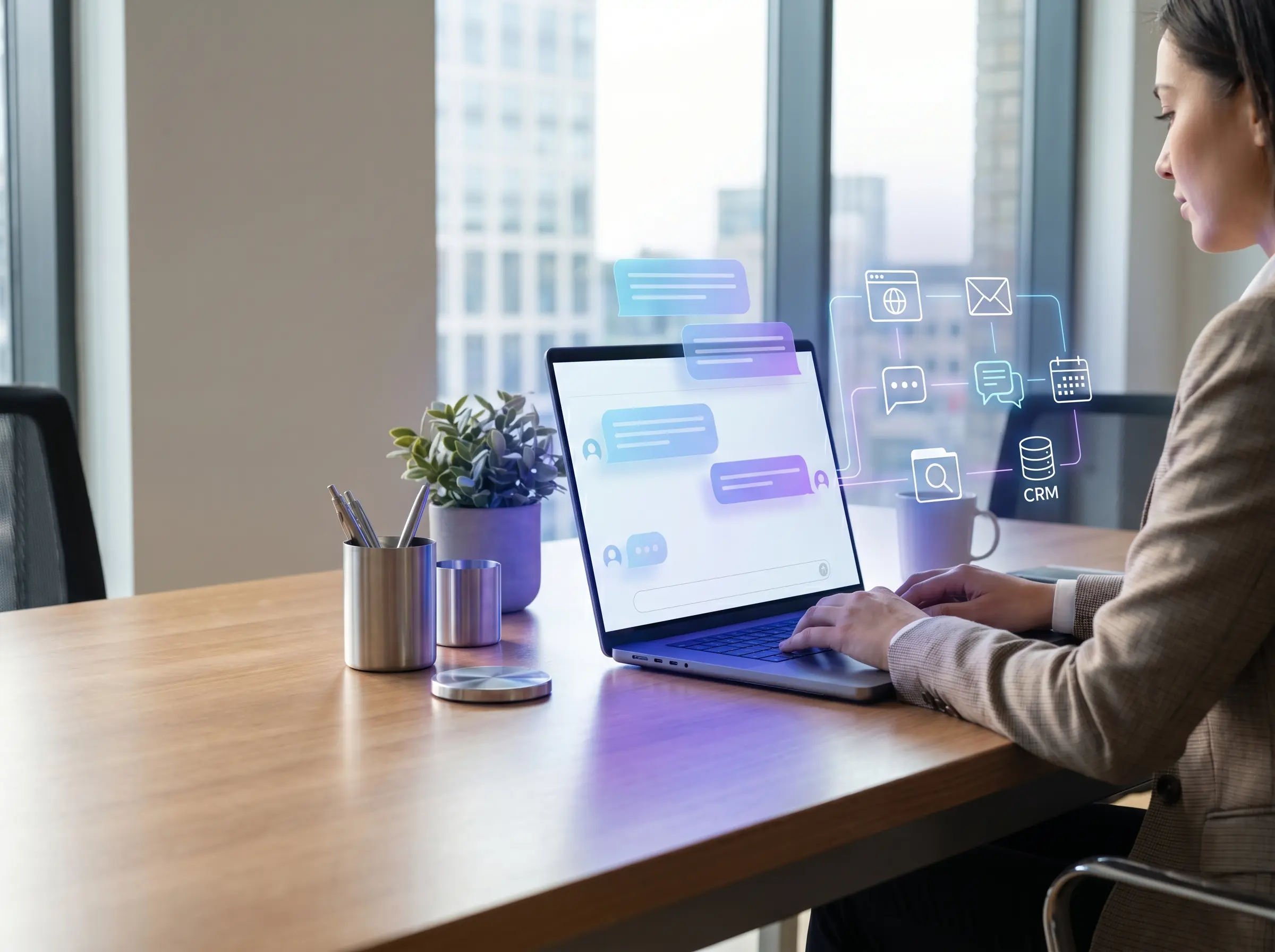 AI automation and chatbot technology