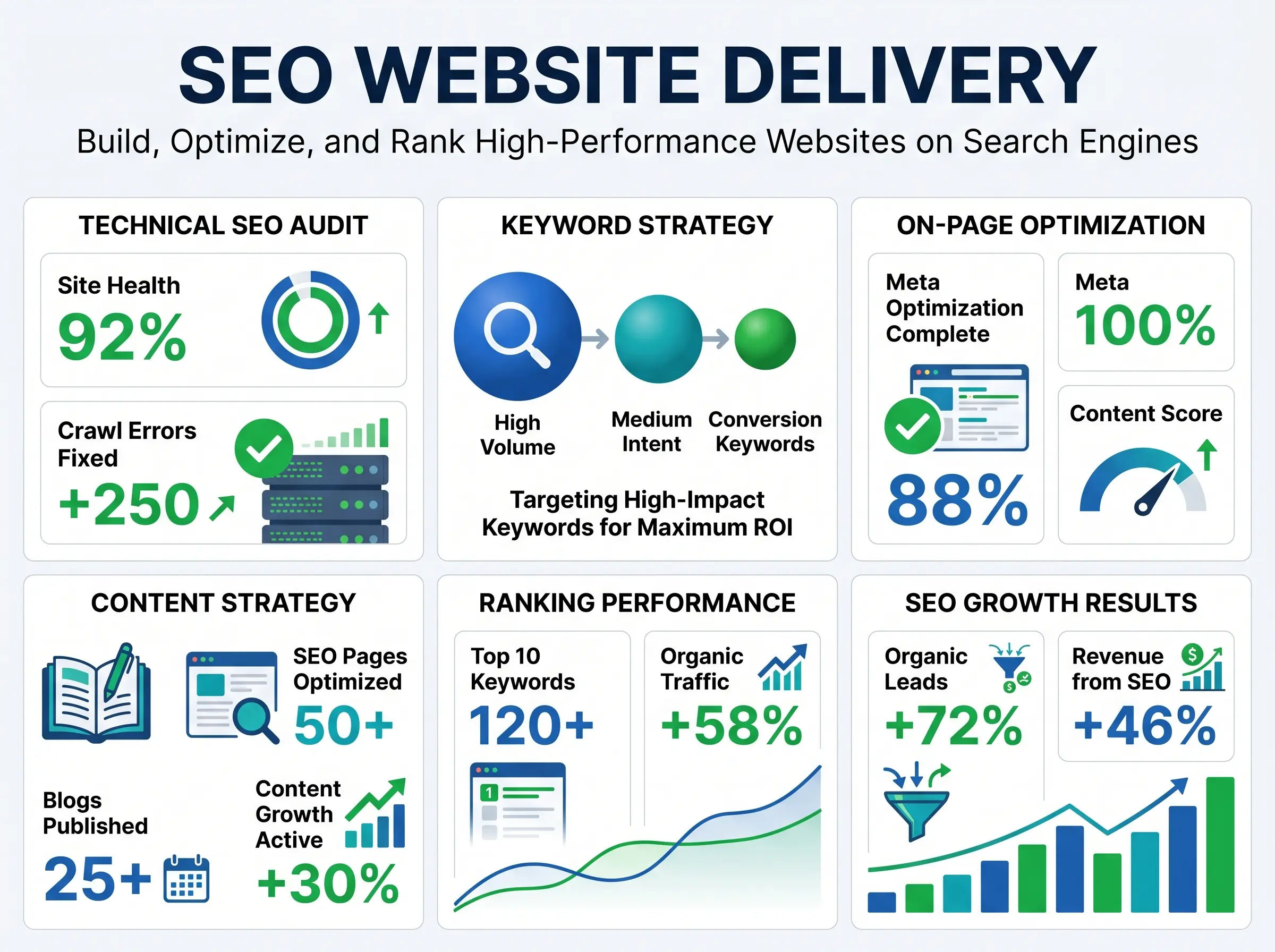 SEO analytics dashboard and performance tracking for India websites