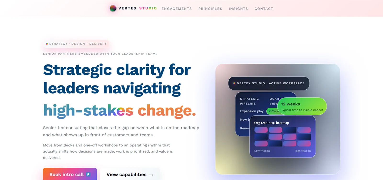 Professional services template