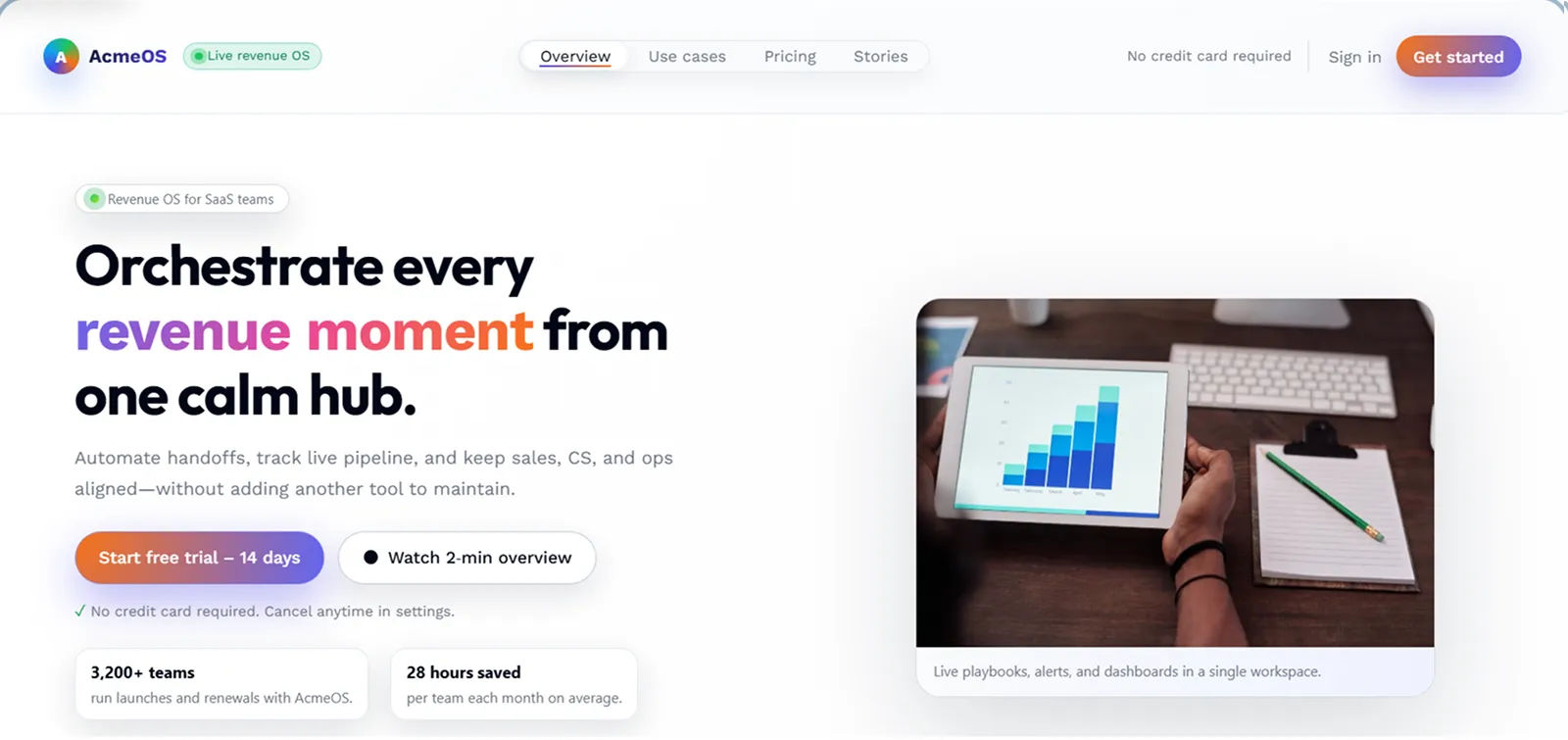 SaaS companies template