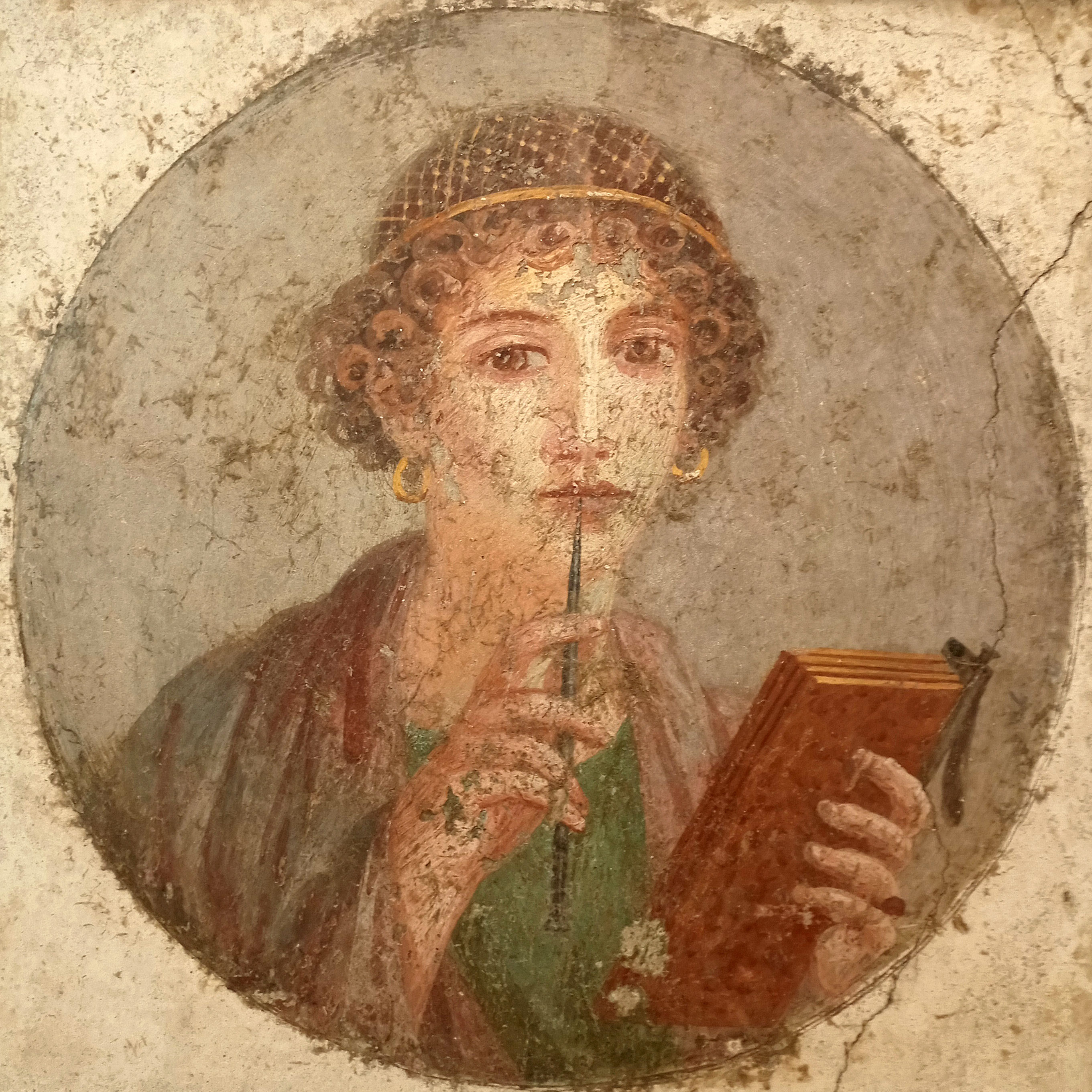 Urna Semper, contemplating the unwritten page.