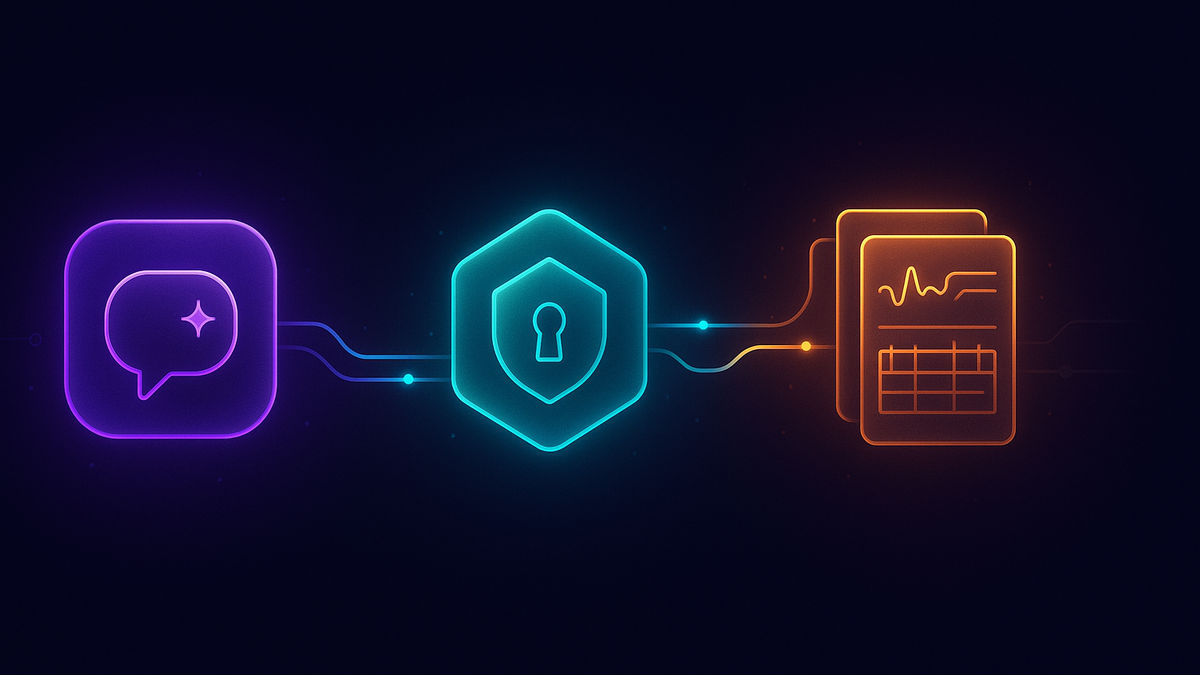 An AI assistant connected to Spellar through a secure sign-in