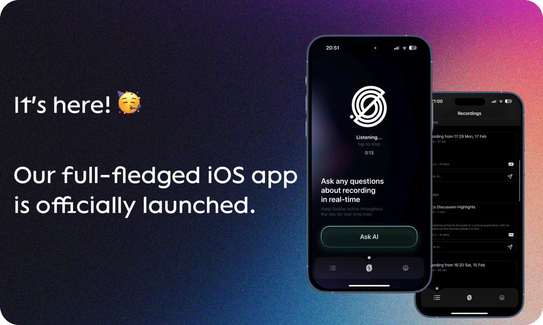🚀 We Launched Our iOS App!