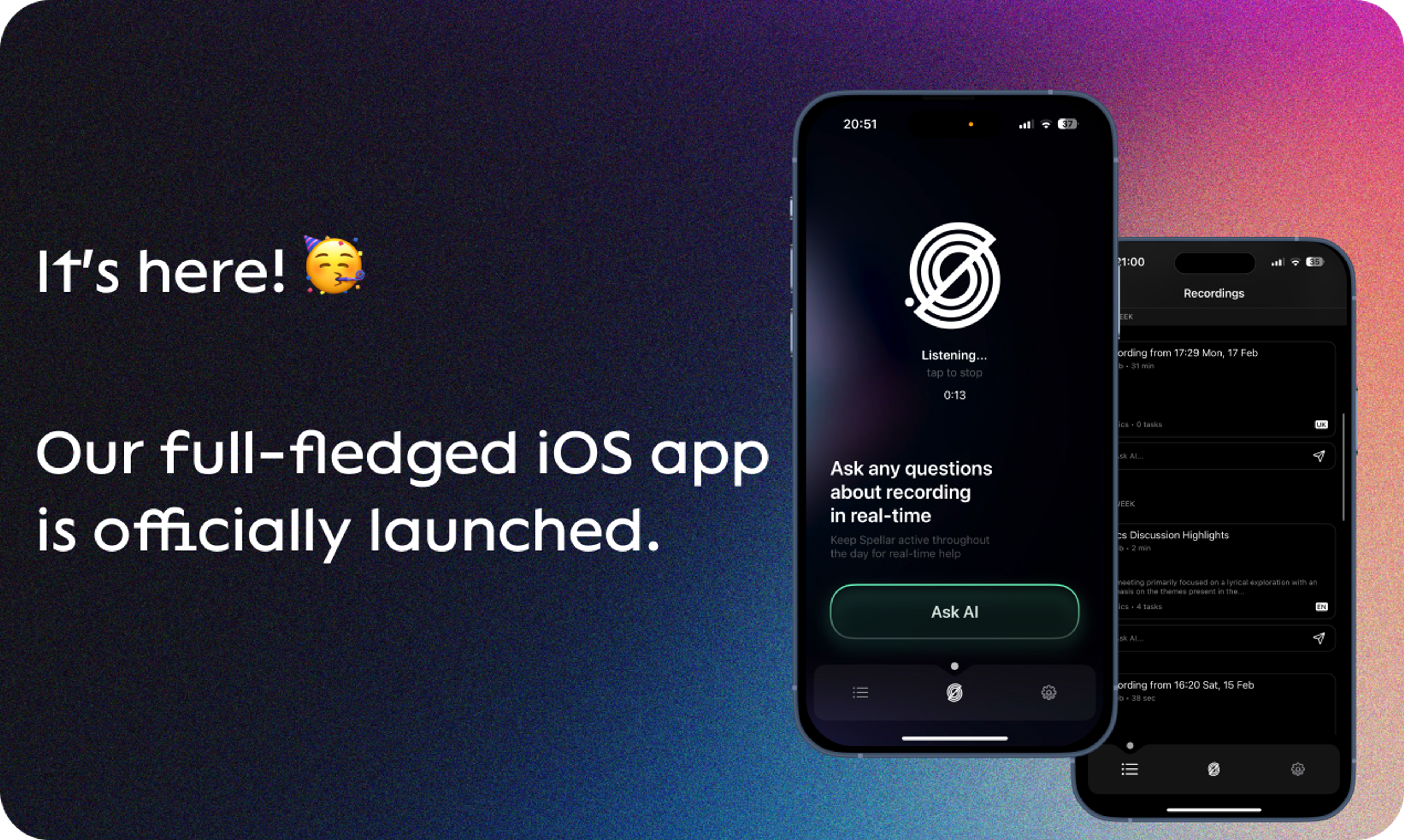 🚀 We Launched Our iOS App!