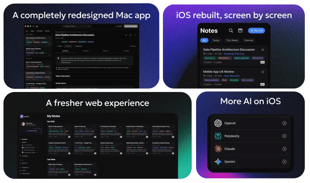New Design System & Rebuilt Apps