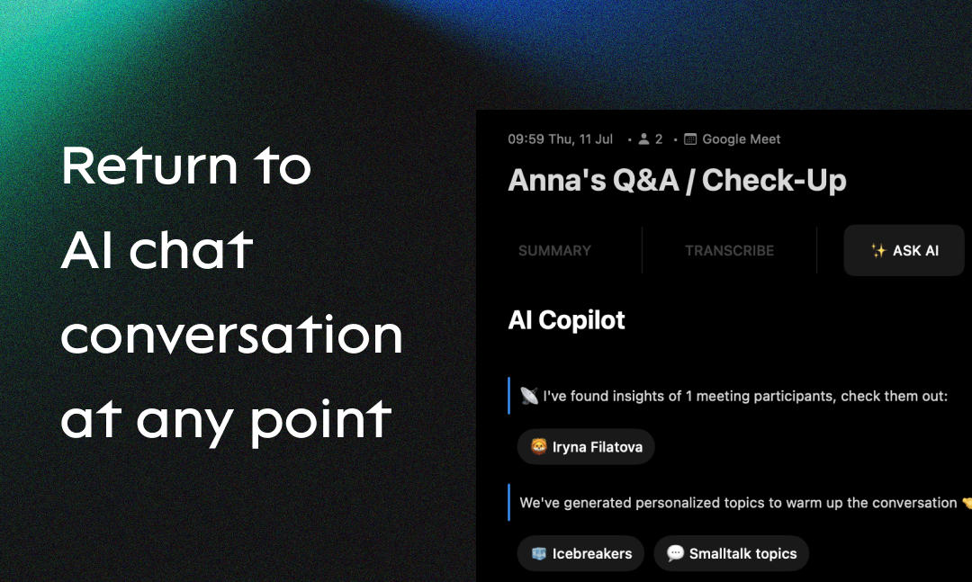 AI Chat (beta) & Copilot Window Pin