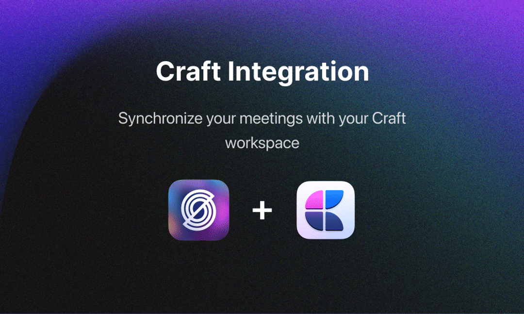 Craft Integration