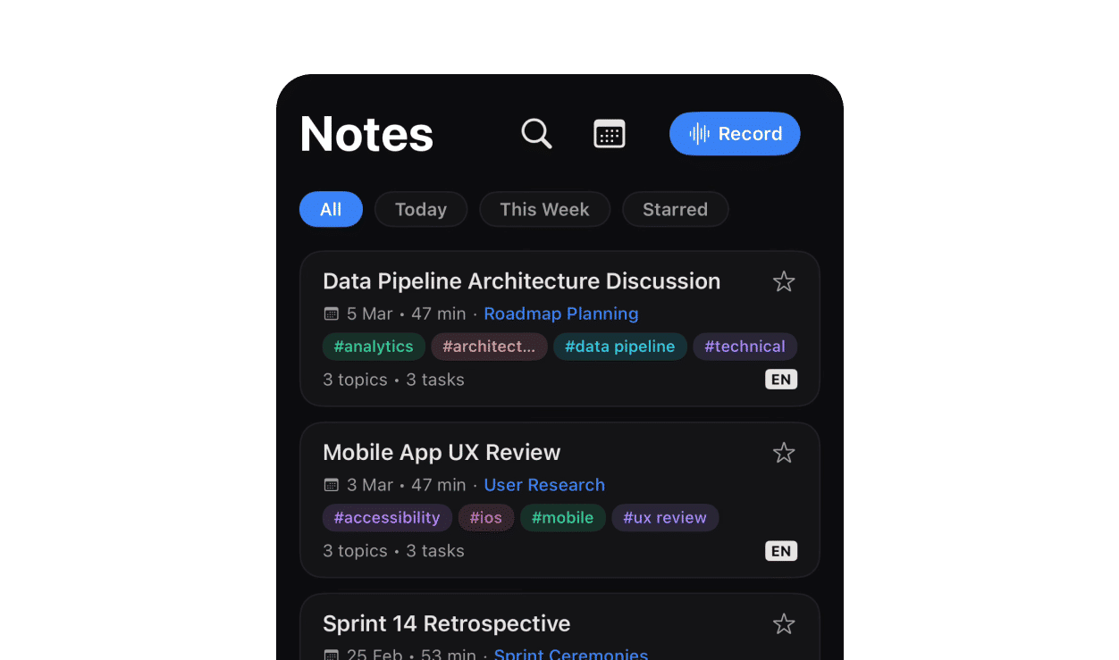 New iOS app
