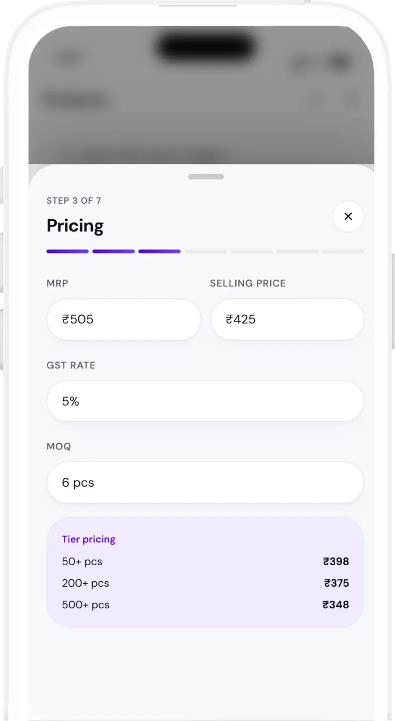 Add Products & Pricing