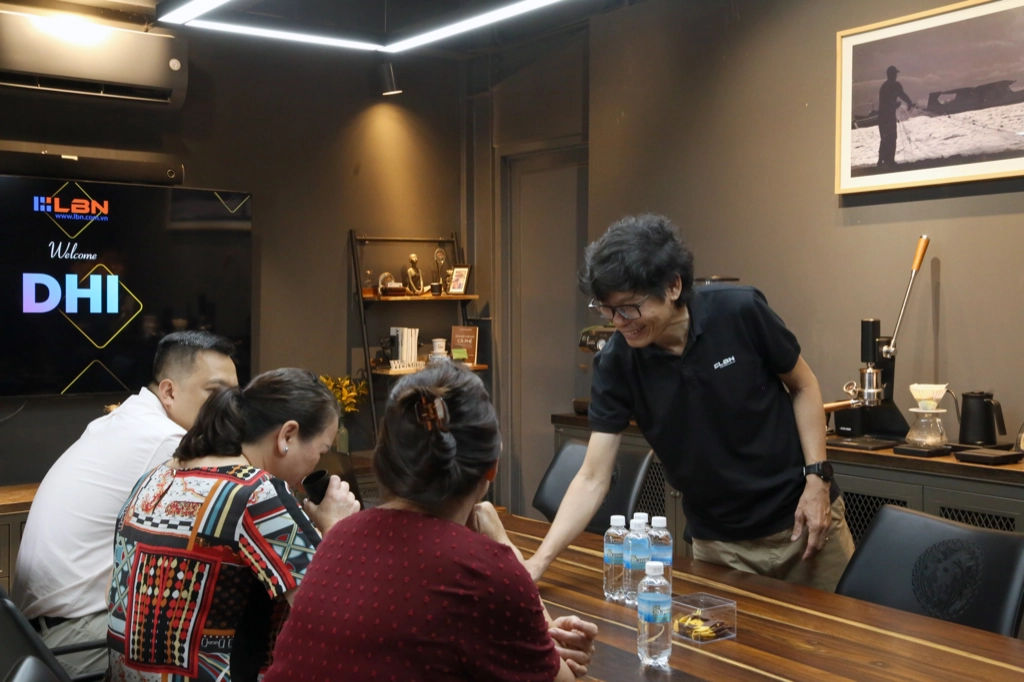 Đón tiếp đoàn DHI