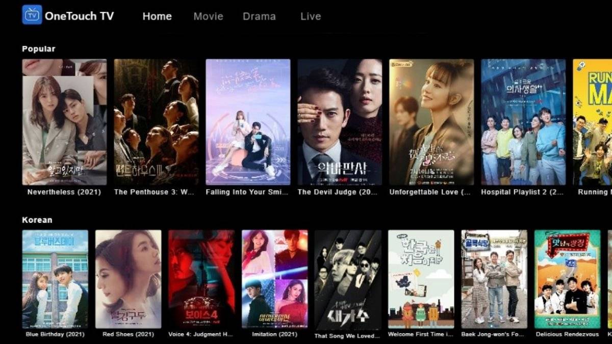 free korean internet tv