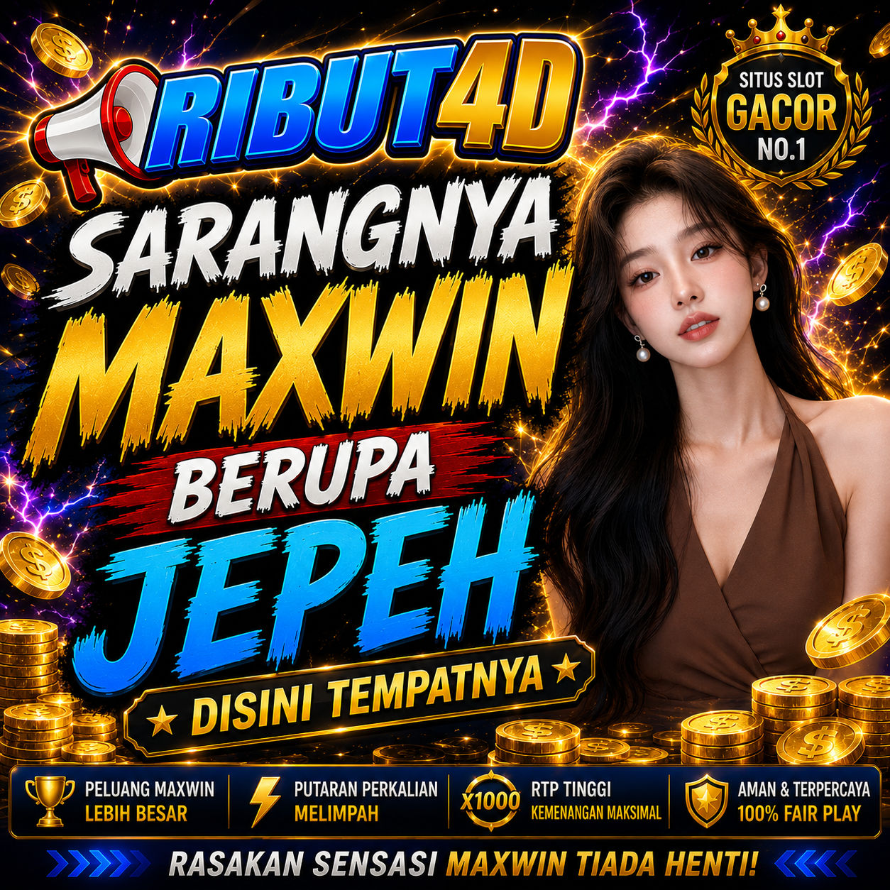 RIBUT4D | sarangnya maxwin berupa jepeh disini tempatnya