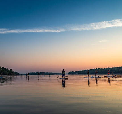 Sziget SUP tour on Danube