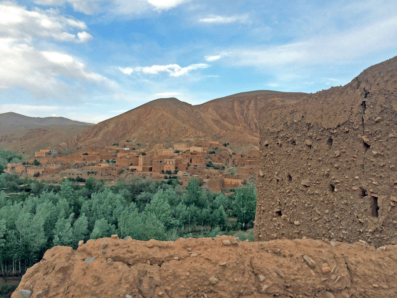 View from a Moroccan Kasbah