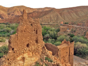 Moroccan kasbah ruins