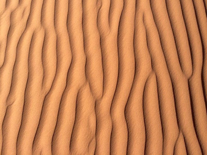 Artistry of the Sahara - Shapes in Sand