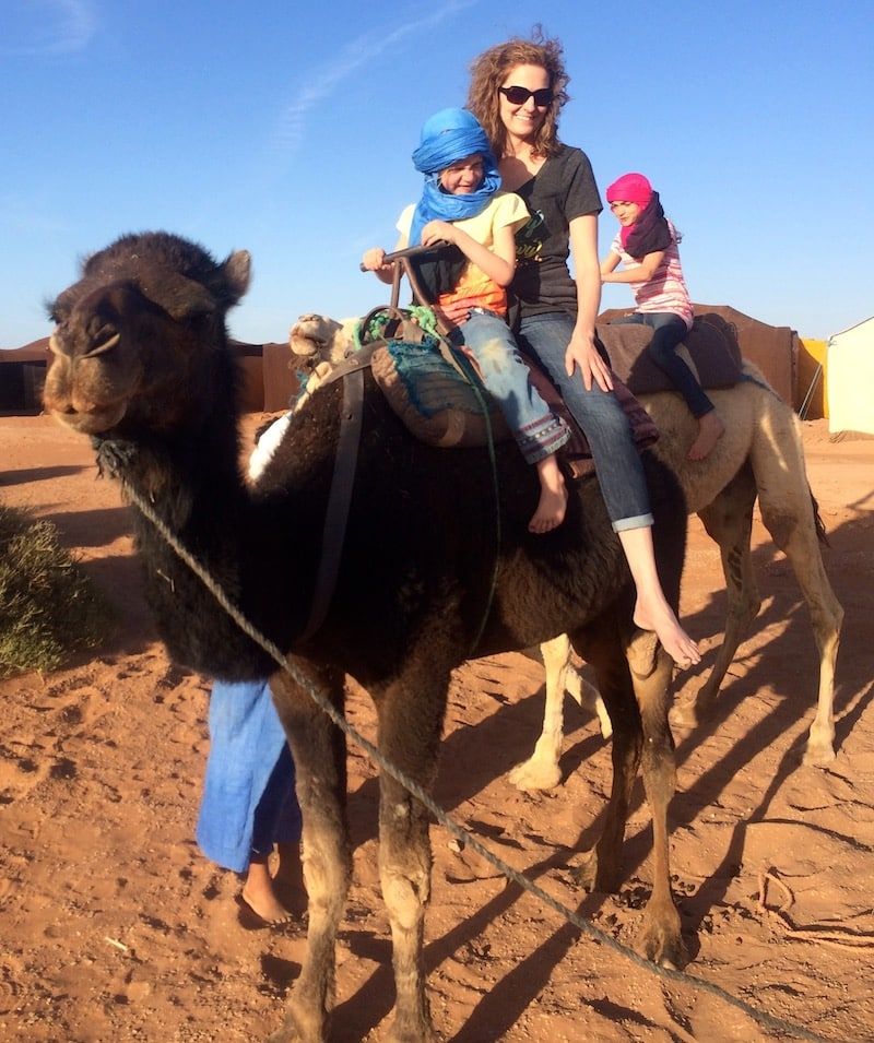 Family Camel Ride