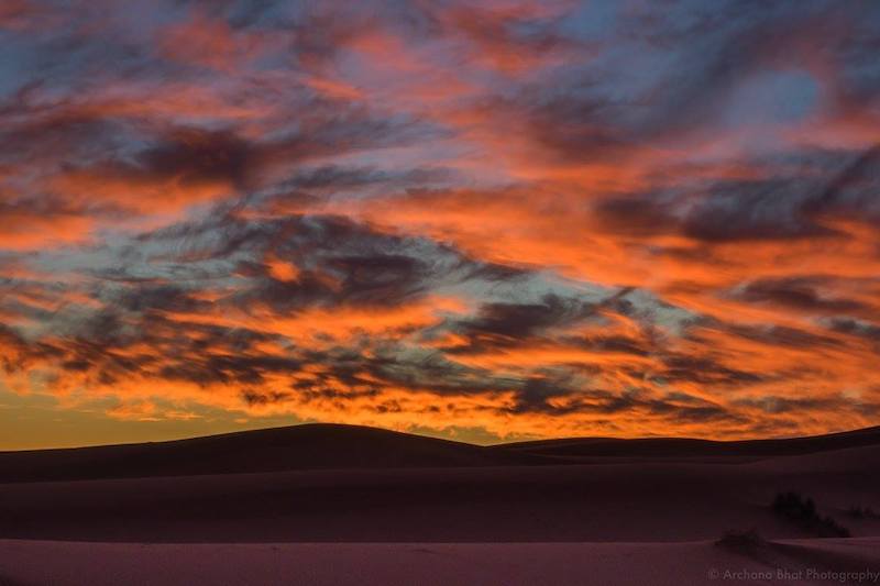 Sunrise in Erg Chebbi