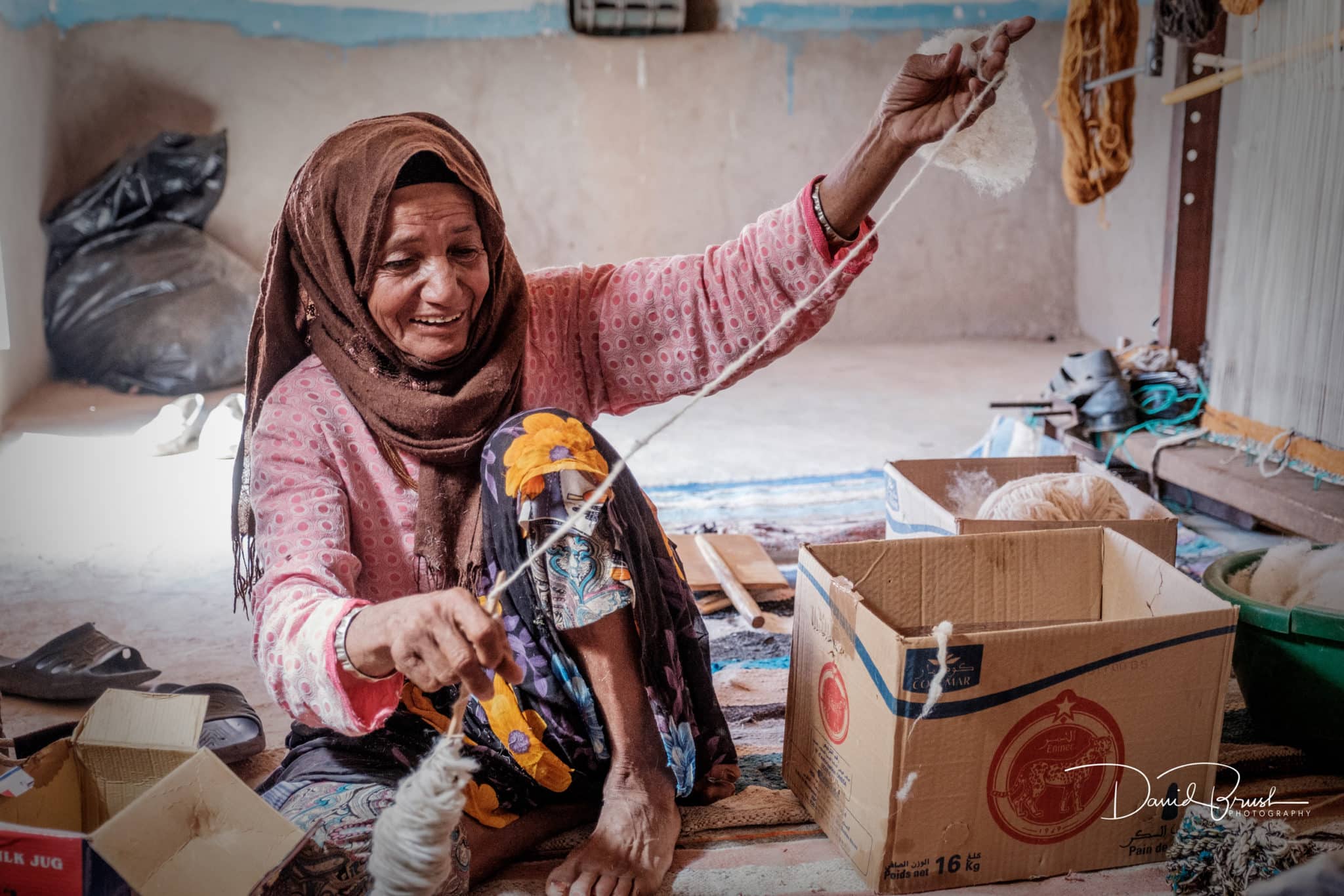 Berber Carpet Weaving