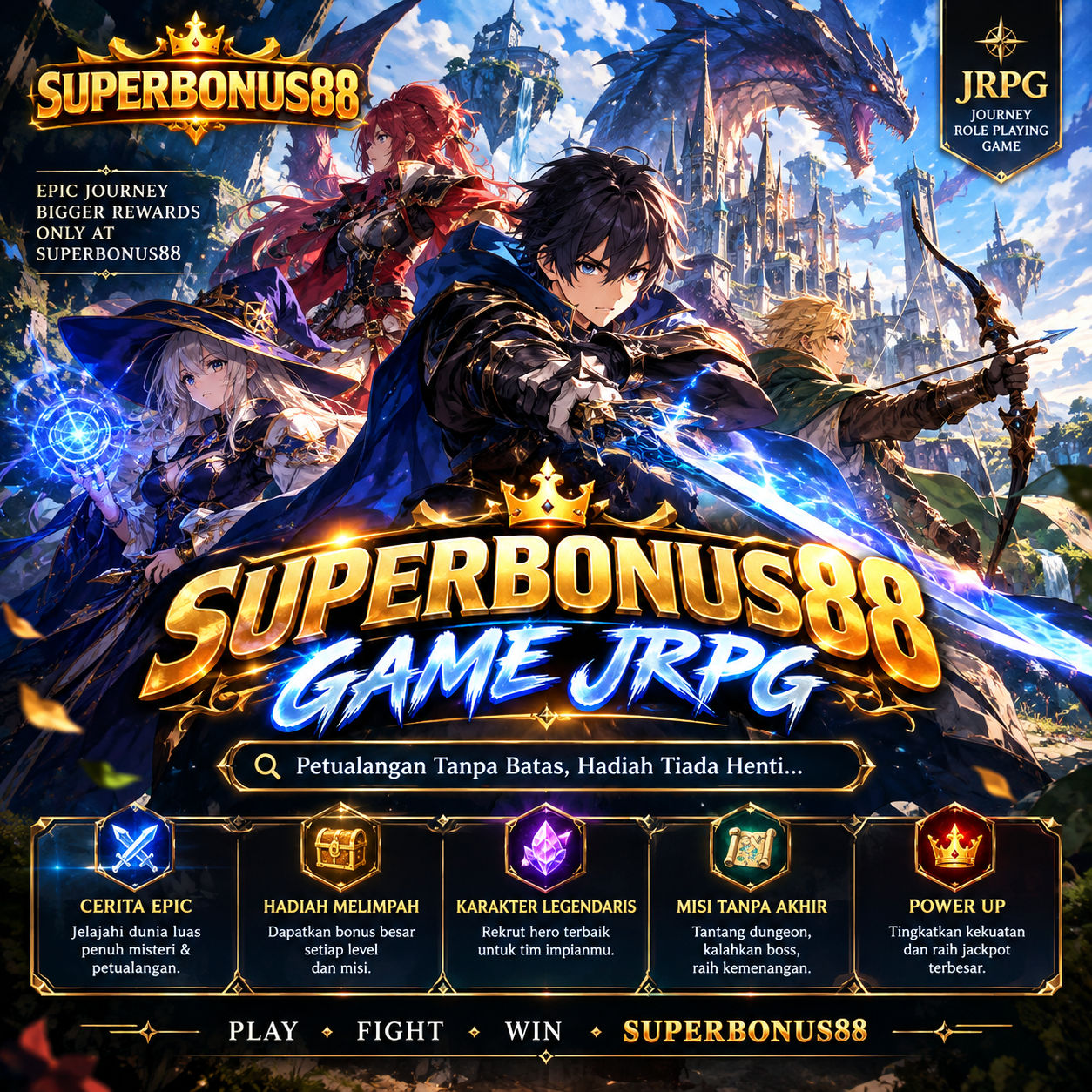 SUPERBONUS88 Front Black 
