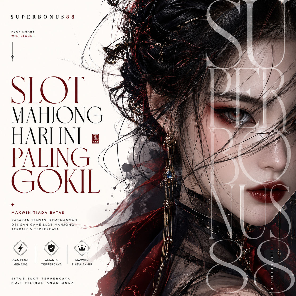 Thumbnail 1 of 3, Poster, SUPERBONUS88 » Daftar Link Slot Mahjong Asli Server China Gak Pelit designed and sold by MAHJONG.