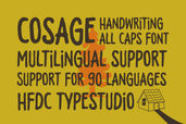 Cosage Fonts 6