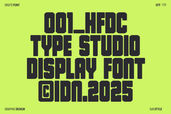 Grute Font Poster 3