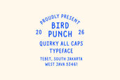 Bird Punc Font 2