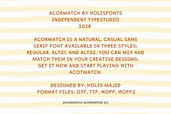 Acormatch Post 8