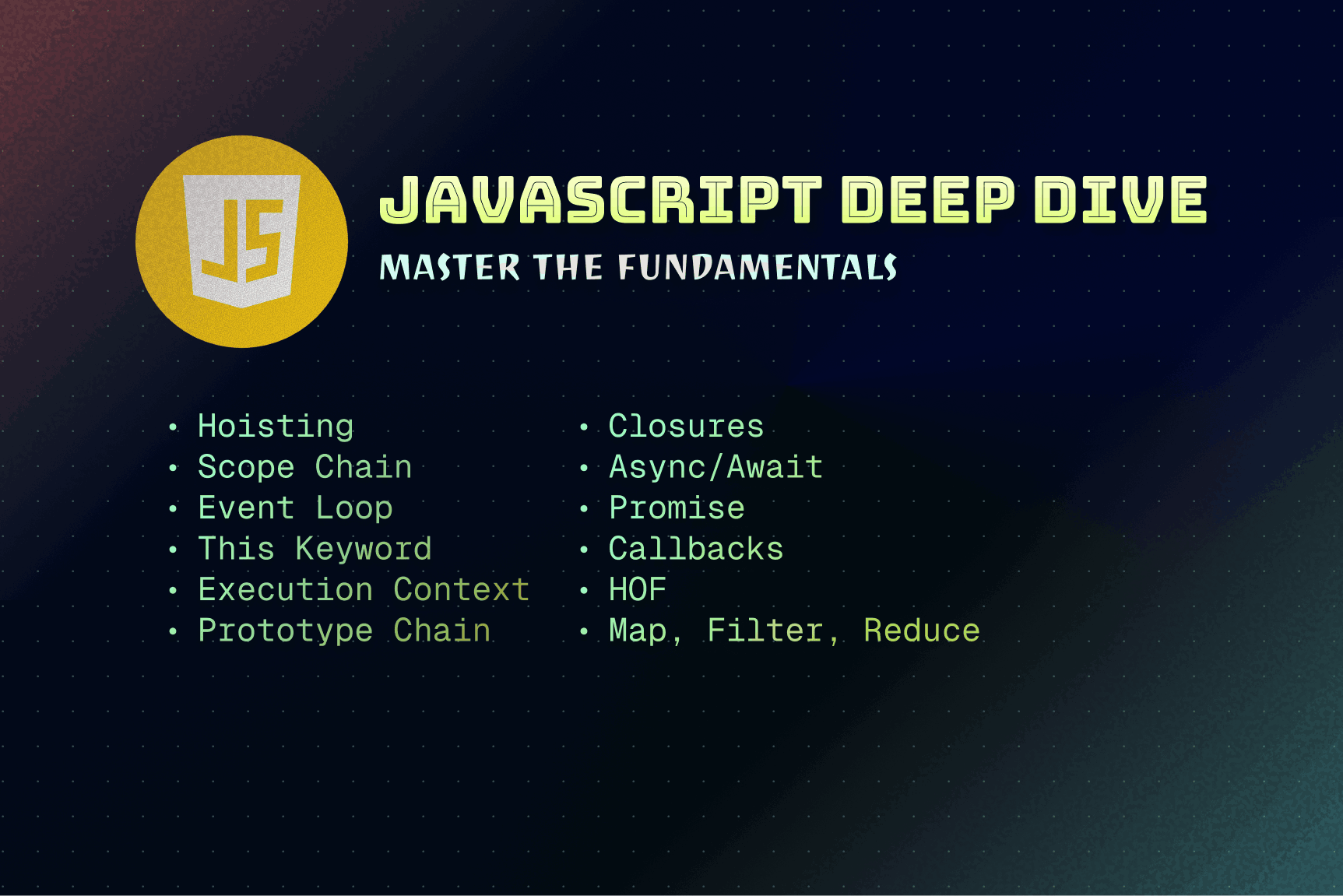 JavaScript Core Concepts - Deep Dive