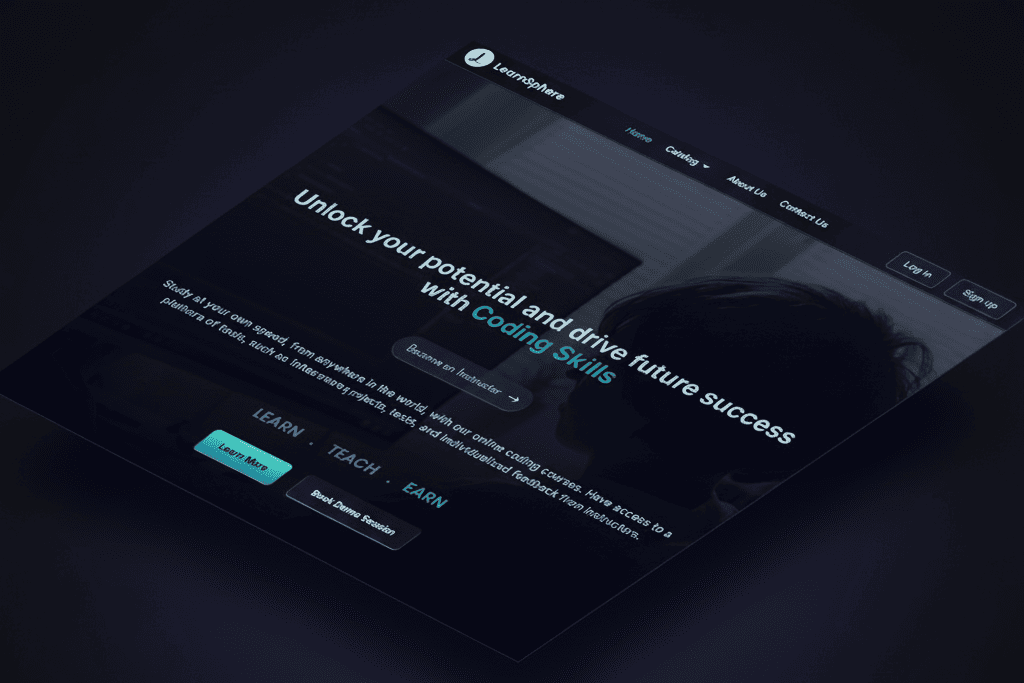 LearnSphere - An Edtech Platform