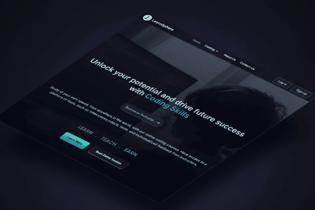 LearnSphere - An Edtech Platform