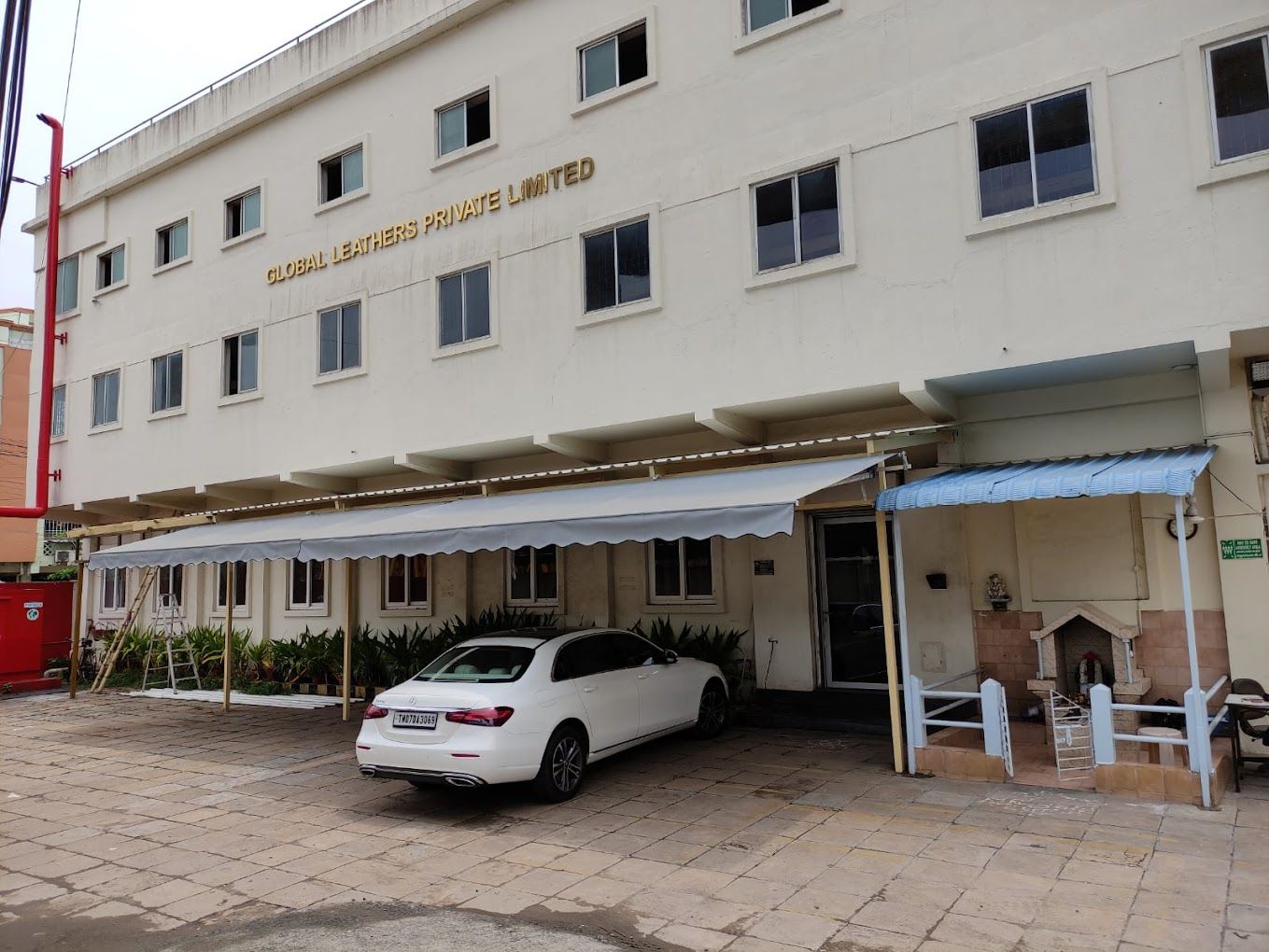 Global Leathers manufacturing facility showcasing leather production