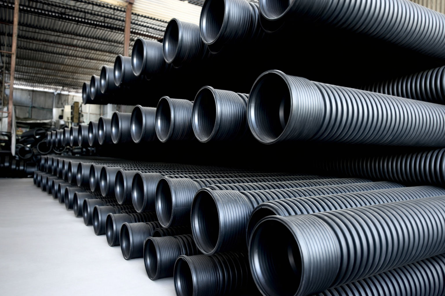 DWC pipe installation and jointing concept for underground drainage