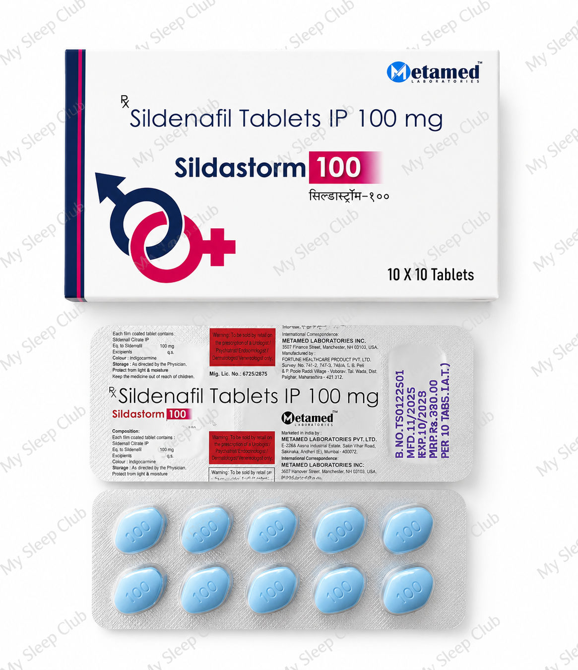 Buy Sildastorm 100 mg Sildenafil Tablets Online in the UK