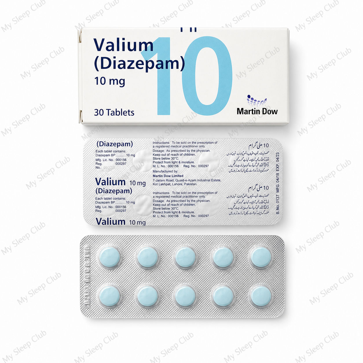 Buy Valium Diazepam 10 mg Tablets Online in the UK