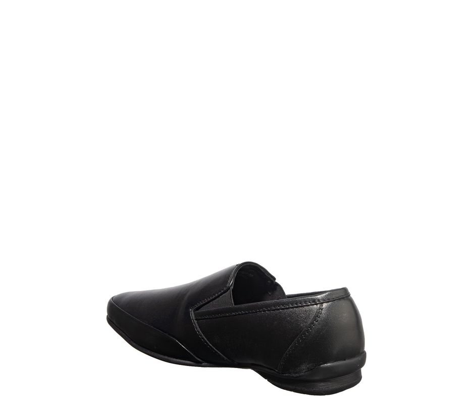 British Walkers Men Black Formal Slip 