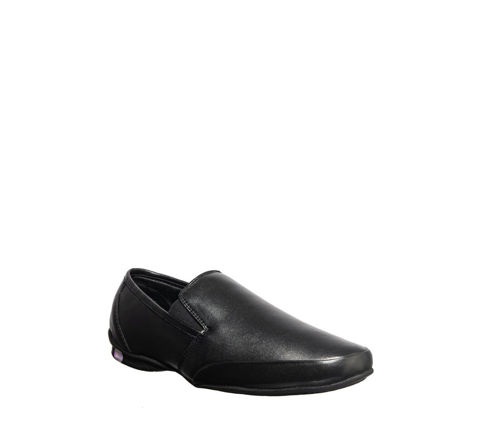 British Walkers Men Black Formal Slip 