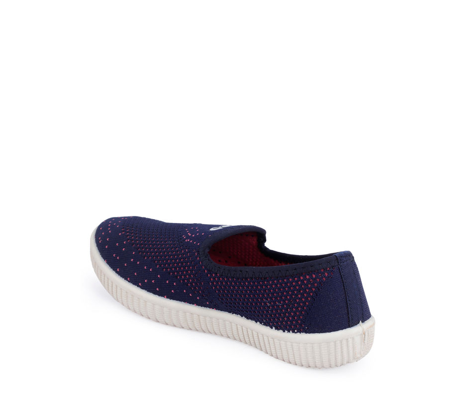 navy slip on sneakers