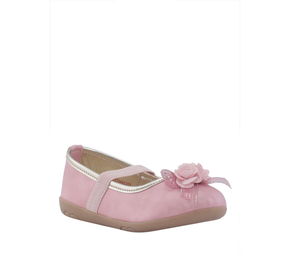 Khadim's Bonito Girls Pink Ballerina Shoe